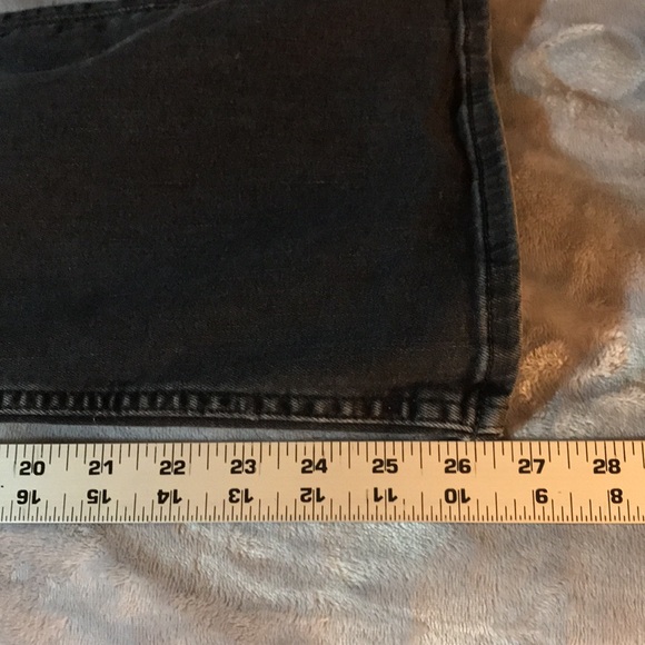 HUDSON Collin Midrise Bootcut Crop womens black denim jeans size 30 - Picture 13 of 15